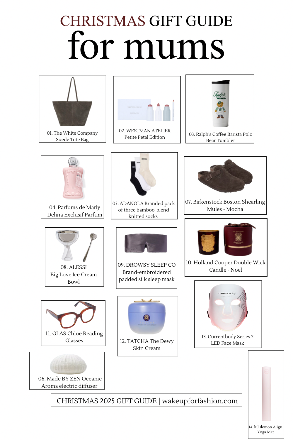 Christmas 2025 Gift Guide For Mums : 14 Gifts She Will Love