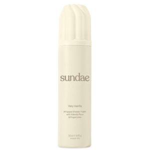 Sundae vanilla shower foam
