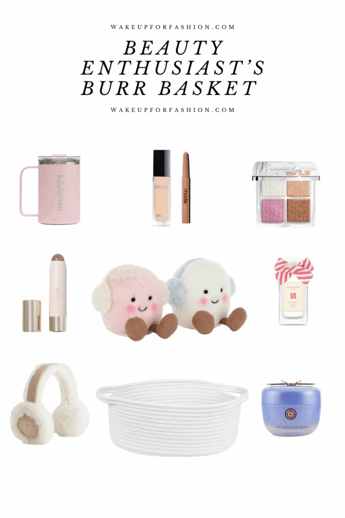 beauty enthusiast Christmas gift basket