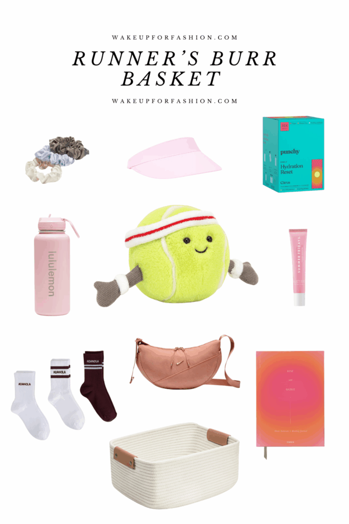 Runner’s Christmas gift basket