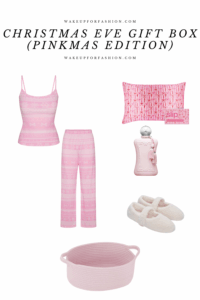 Pink Christmas Eve box
