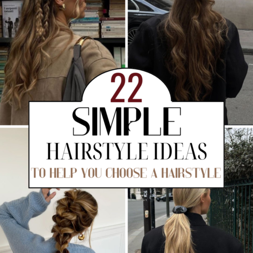 simple hairstyle ideas