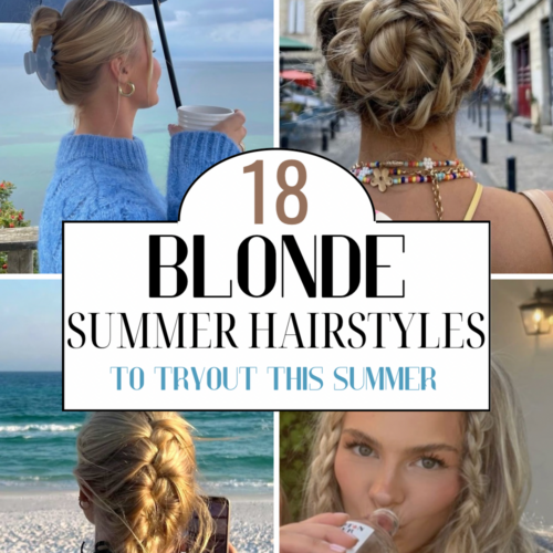 blonde summer hairstyle ideas