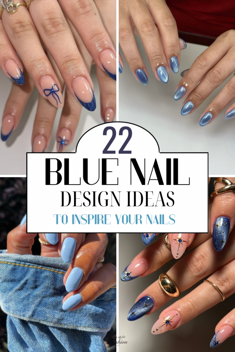 Blue nail designs