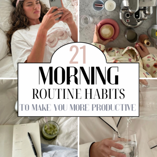 morning routine habits